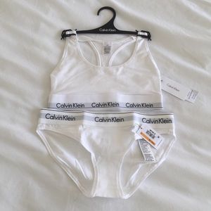 Modern Cotton Bralette & Bikini Bottom Set